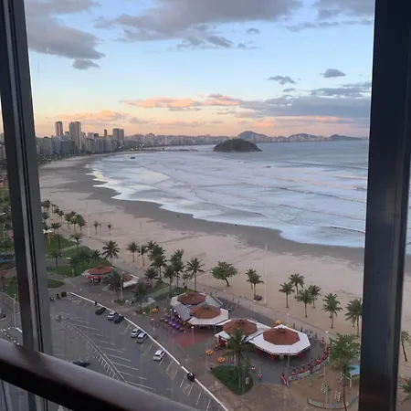 Apto Antigo Frente Mar Para Alugar Sao Vicente (Sao Paulo) Exterior photo